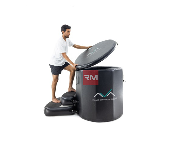 INFLATABLE BUCKET ROUND BY CR — Портативная надувная ледяная ванна для спортсменов - 2